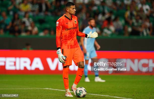 Magrao of Rio Ave FC in action during the Liga Portugal Betclic match between Sporting CP and Rio Ave FC at Estadio Jose Alvalade on September 25,...