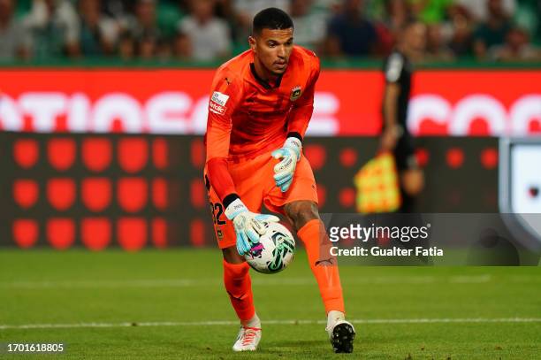 Magrao of Rio Ave FC in action during the Liga Portugal Betclic match between Sporting CP and Rio Ave FC at Estadio Jose Alvalade on September 25,...