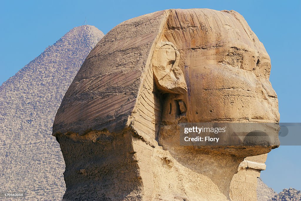 The Sphinx, Giza, Egypt.