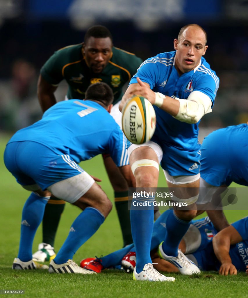 South Africa v Italy - Castle Incoming Tour