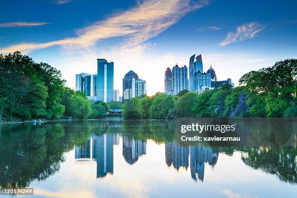 parque piedmont - lagos skyline - fotografias e filmes do acervo