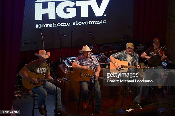 Tate Stevens performs at HGTV'S The Lodge At CMA Music Fest - Day 3 on June 8, 2013 in Nashville, Tennessee.