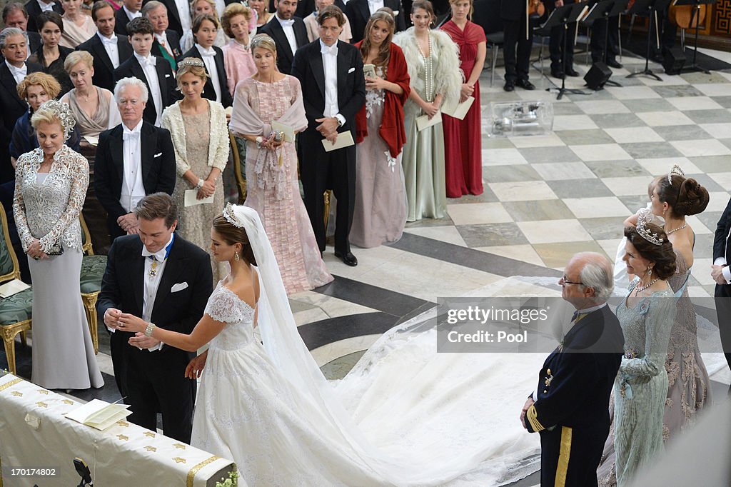 The Wedding Of Princess Madeleine Of Sweden & Christopher O'Neill