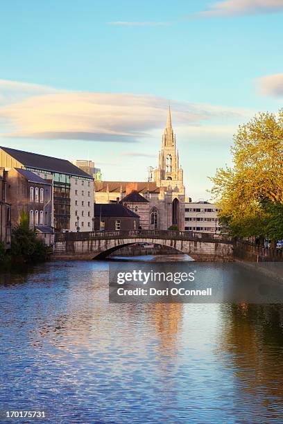 holy trinity church in cork city - river lee cork stock pictures, royalty-free photos & images