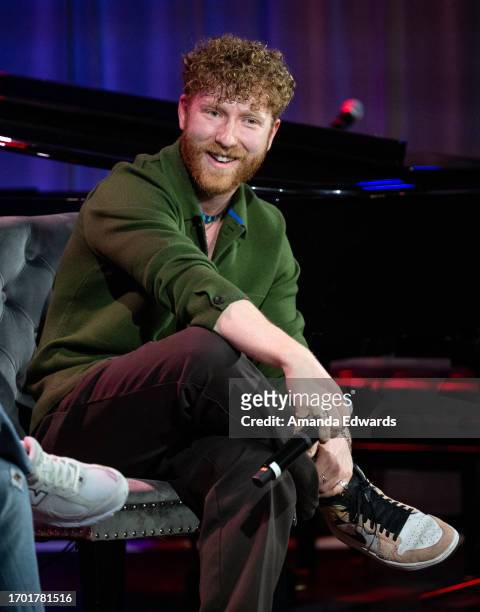 Musician JP Saxe attends the Spotlight Series with JP Saxe event at the GRAMMY Museum L.A. Live on September 25, 2023 in Los Angeles, California.