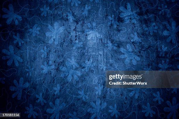 viktorianischen hintergrund blau - paisley pattern stock-fotos und bilder