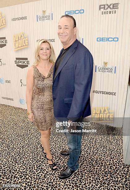 Nicole Taffer and TV personality Jon Taffer attend Spike TV's Guys Choice 2013 at Sony Pictures Studios on June 8, 2013 in Culver City, California.