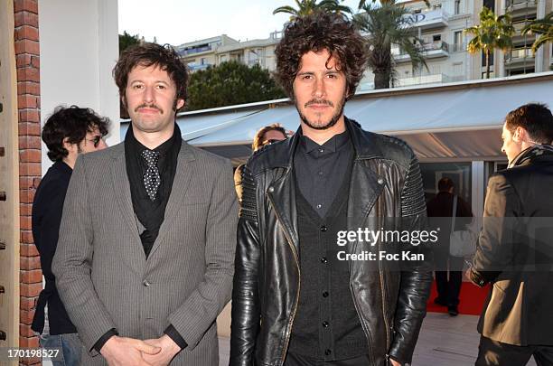 Adanowski and Cosmo Gonik attend the Terrazza Martini at The 66th Annual Cannes Film Festival on May 17, 2013 in Cannes, France