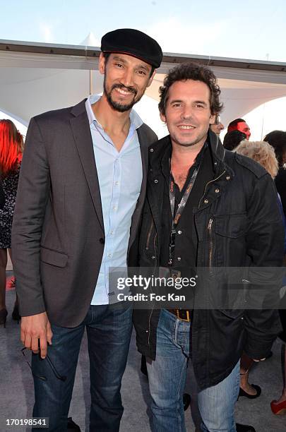 Stany Coppet and Jeremy Banster attend the Terrazza Martini at The 66th Annual Cannes Film Festival on May 17, 2013 in Cannes, France