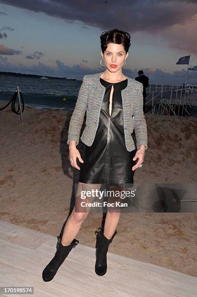 Delphine Chaneac attends the Terrazza Martini at The 66th Annual Cannes Film Festival on May 17, 2013 in Cannes, France