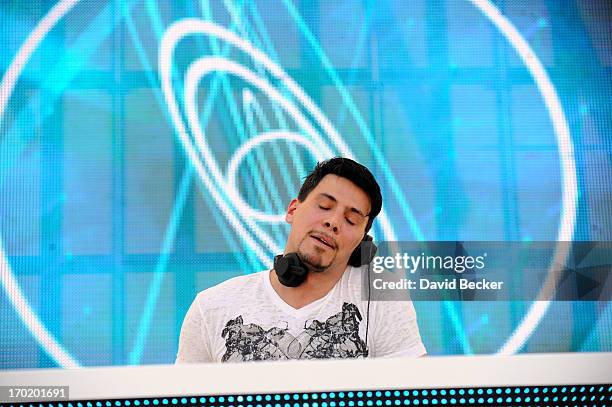 Thomas Gold performs at Daylight Beach Club at the Mandalay Bay Resort & Casino on June 8, 2013 in Las Vegas, Nevada.