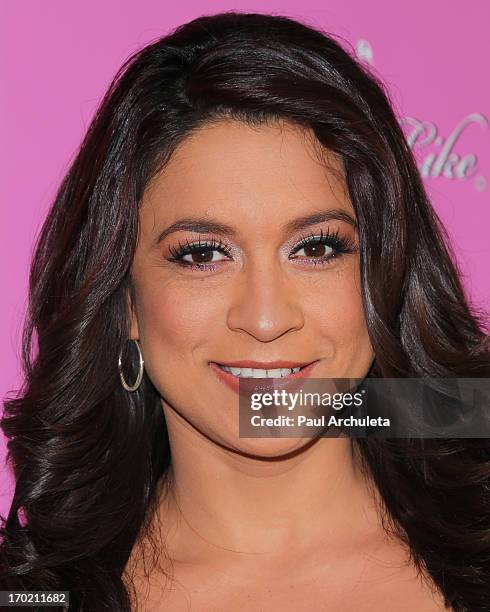 Personality Dunia Elvir attends The LadyLike Foundation's "Women Of Excellence Awards" at the Luxe Hotel on June 8, 2013 in Los Angeles, California.