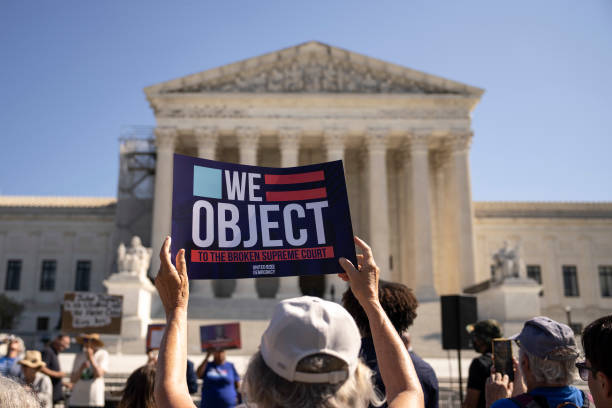 DC: Protestors Rally Outside Supreme Court Against Conservative Majority