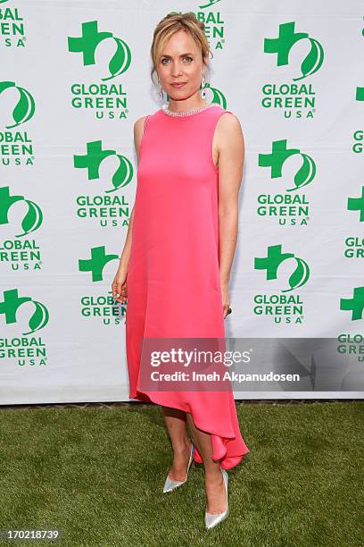 Actress Radha Mitchell attends the Global Green USA's Annual Millennium Awards at Fairmont Miramar Hotel on June 8, 2013 in Santa Monica, California.