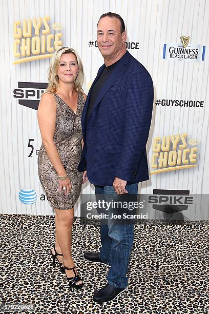 Nicole Taffer and TV personality Jon Taffer arrive at the 2013 Spike TV "Guys Choice" at Sony Pictures Studios on June 8, 2013 in Culver City,...