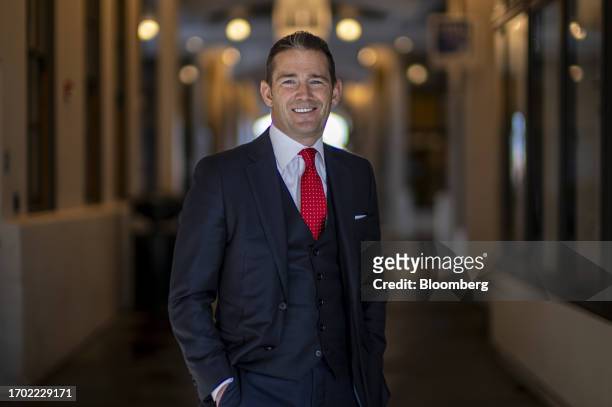 Al Guido, president of the San Francisco Forty Niners Ltd., before a Bloomberg Technology television interview in San Francisco, California, US, on...