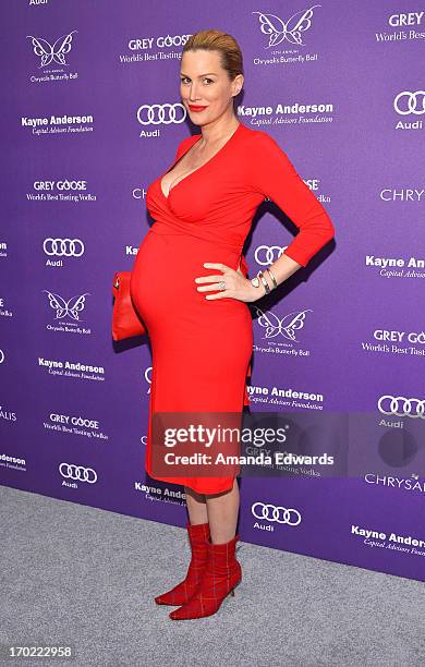 Actress Alice Evans arrives at the 12th Annual Chrysalis Butterfly Ball on June 8, 2013 in Los Angeles, California.