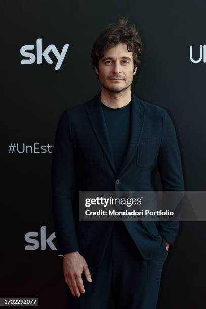 Italian actor Lino Guanciale during the photocall of the Sky TV series Un'estate fa. Rome , September 25th, 2023