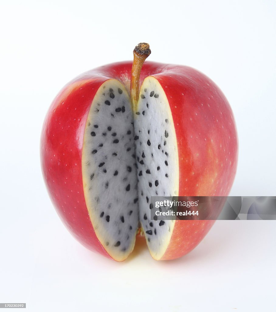 Apple or Dragon fruit