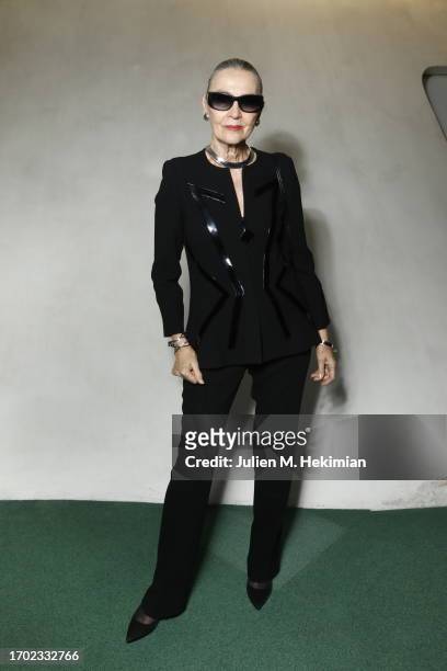 Maryse Gaspard attend the Pierre Cardin Womenswear Spring/Summer 2024 show as part of Paris Fashion Week on September 25, 2023 in Paris, France.