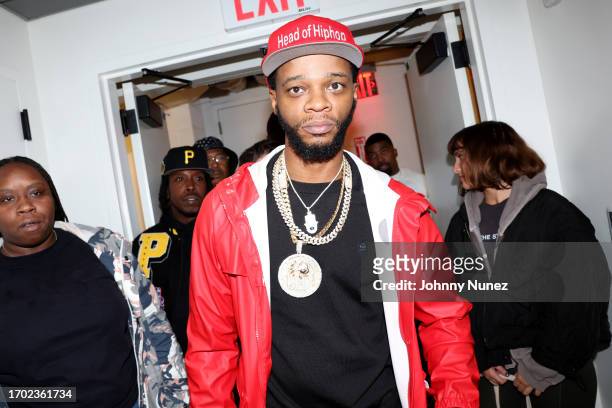 Papoose attends a celebration of Busta Rhymes music career on September 25, 2023 in New York City.