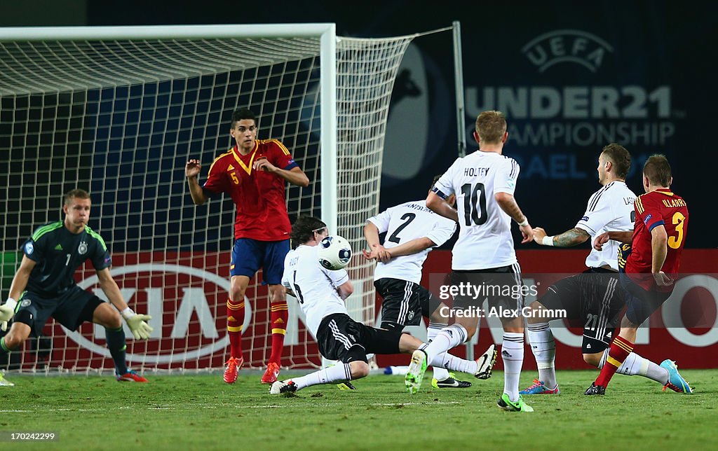 Germany v Spain - UEFA European U21 Championships: Group B