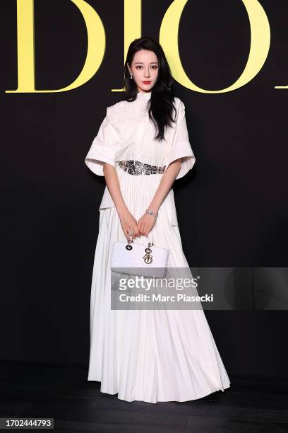 Dilraba Dilmurat attends the Christian Dior Womenswear Spring/Summer 2024 show as part of Paris Fashion Week on September 26, 2023 in Paris, France.