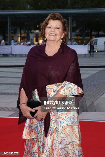Inger Nilsson attends the 28th Leipzig Opera Ball at Oper Leipzig on October 2, 2023 in Leipzig, Germany.