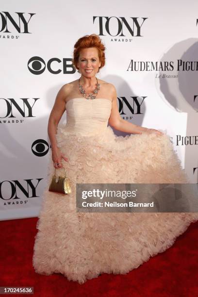 Actress Carolee Carmello attends The 67th Annual Tony Awards at Radio City Music Hall on June 9, 2013 in New York City.
