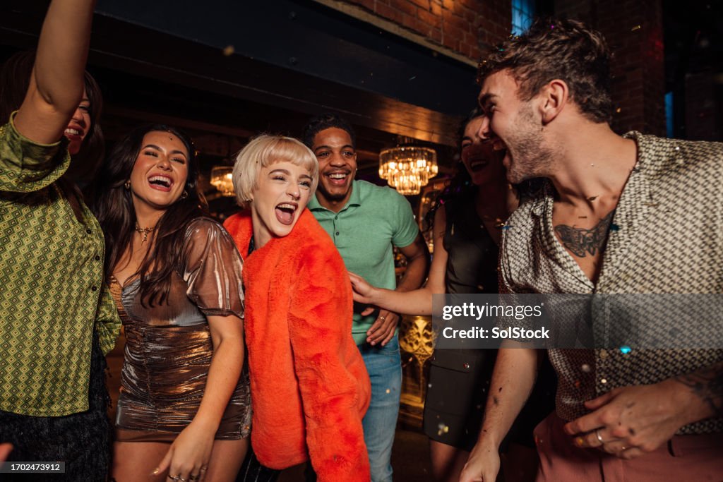 Tanzen mit meinen Freunden