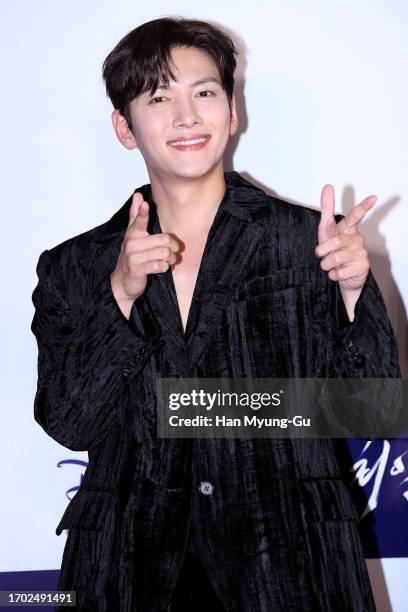 South Korean actor Ji Chang-Wook is seen at the Disney+ 'The Worst of Evil' VIP screening at COEX Megabox on September 26, 2023 in Seoul, South Korea.