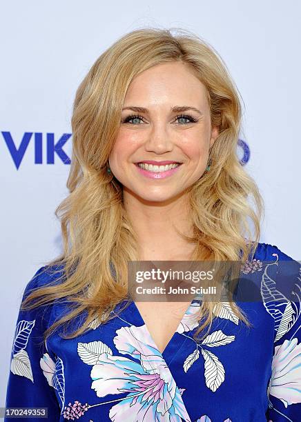 Actress Fiona Gubelmann arrives at the 1st Annual Children Mending Hearts Style Sunday on June 9, 2013 in Beverly Hills, California.