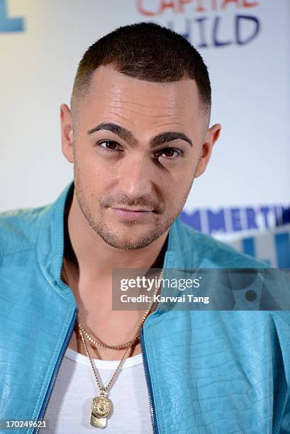 Charlie Brown poses in the Media Room at the Capital Summertime Ball at Wembley Arena on June 9, 2013 in London, England.