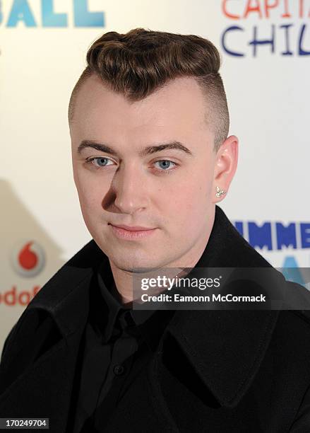 Sam Smith poses in the Media Room at the Capital Summertime Ball at Wembley Arena on June 9, 2013 in London, England.