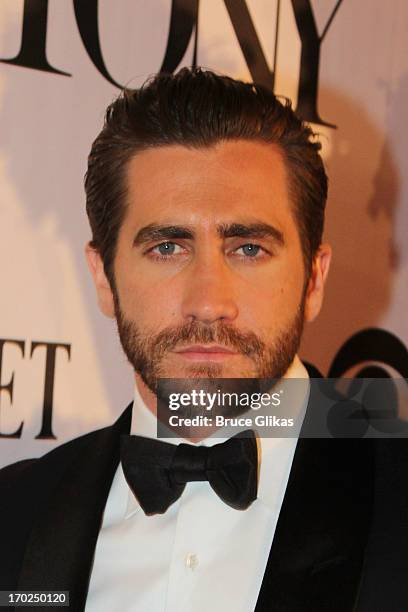 Actor Jake Gyllenhaal attends the 67th Annual Tony Awards at Radio City Music Hall on June 9, 2013 in New York City.