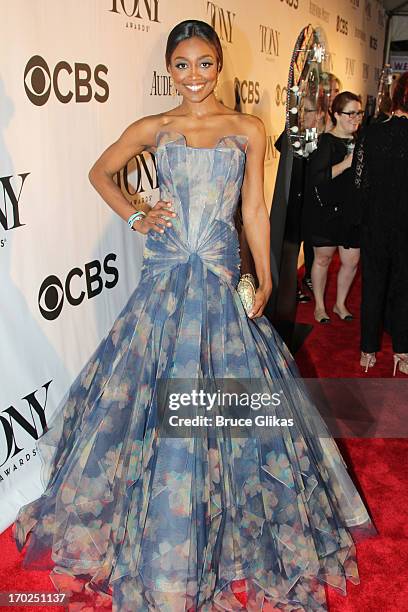 Actress Patina Miller attends The 67th Annual Tony Awards at Radio City Music Hall on June 9, 2013 in New York City.