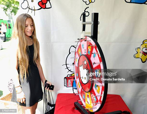 Actress Gideon Adlon attends the 1st Annual Children Mending Hearts Style Sunday on June 9, 2013 in Beverly Hills, California.