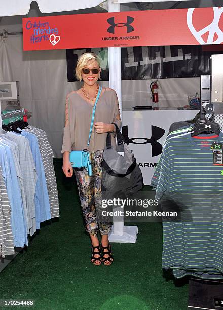 Actress Kathleen Robertson attends the 1st Annual Children Mending Hearts Style Sunday on June 9, 2013 in Beverly Hills, California.