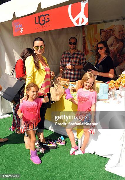 Personality Kyle Richards attends the 1st Annual Children Mending Hearts Style Sunday on June 9, 2013 in Beverly Hills, California.