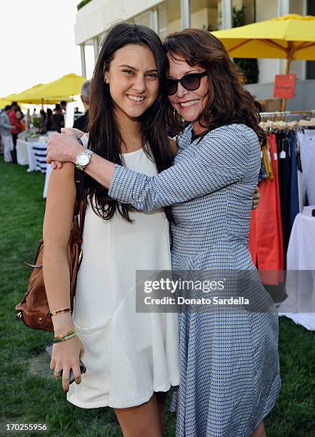 Jade Iovine and Vicki Iovine attend the 1st Annual Children Mending Hearts Style Sunday on June 9, 2013 in Beverly Hills, California.