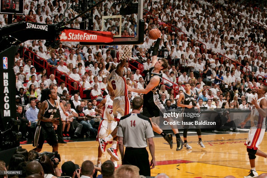 2013 NBA Finals - San Antonio Spurs v Miami Heat