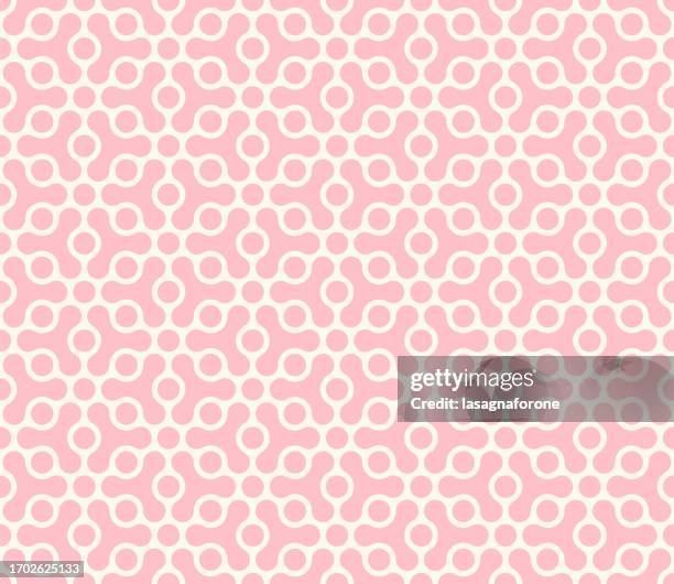 seamless geometric vector pattern - fabric swatch stock illustrations