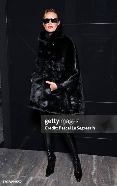 Diane Kruger attends the Saint Laurent Womenswear Spring/Summer 2024 show as part of Paris Fashion Week on September 26, 2023 in Paris, France.