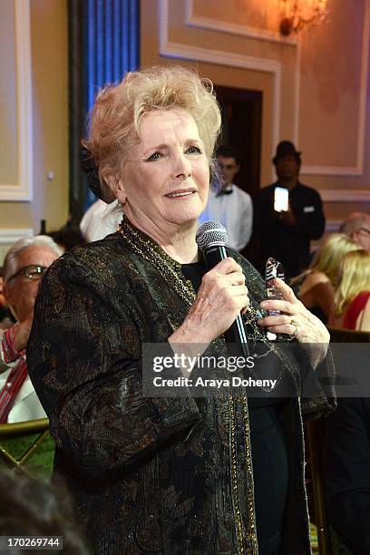 Millicent Martin attends the the Actors Fund's 17th annual Tony Awards viewing party held at Taglyan Cultural Complex on June 9, 2013 in Hollywood,...