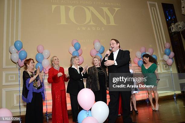 Marc Cherry, Nancy Dussault, Anne Jeffreys, June Lockhart, Millicent Martin, Charlotte Rae, Cathy Rigby and Marissa Jaret Winokur attend the the...