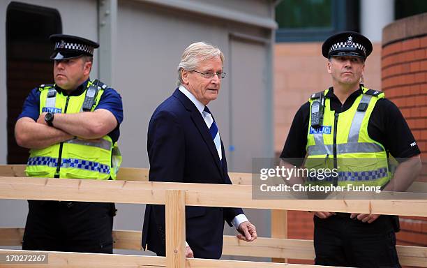 Coronation Street Star William Roache arrives at Preston Crown Court on June 10, 2013 in Preston, Lancashire, United Kingdom. Coronation Street star...