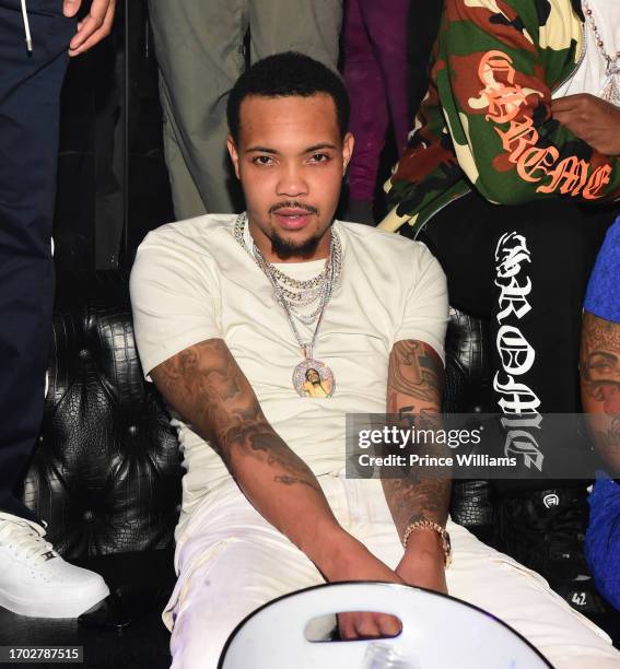 Rapper G Herbo attends 21 Savage Concert After Party at Bamboo atlanta on September 25, 2023 in Atlanta, Georgia.