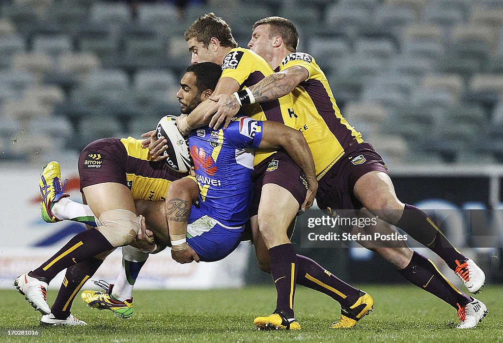 NRL Rd 13 - Raiders v Broncos