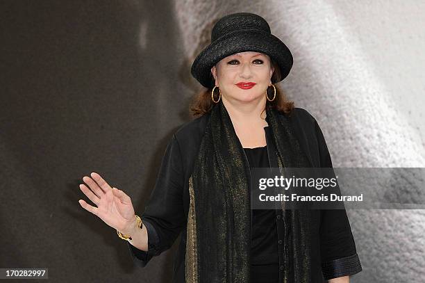 Catherine Jacob poses at the 'Vive La Colo' Photocall as part of the 53rd Monte Carlo TV Festival on June 10, 2013 in Monte-Carlo, Monaco.