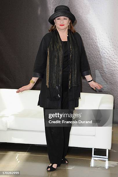 Catherine Jacob poses at the 'Vive La Colo' Photocall as part of the 53rd Monte Carlo TV Festival on June 10, 2013 in Monte-Carlo, Monaco.